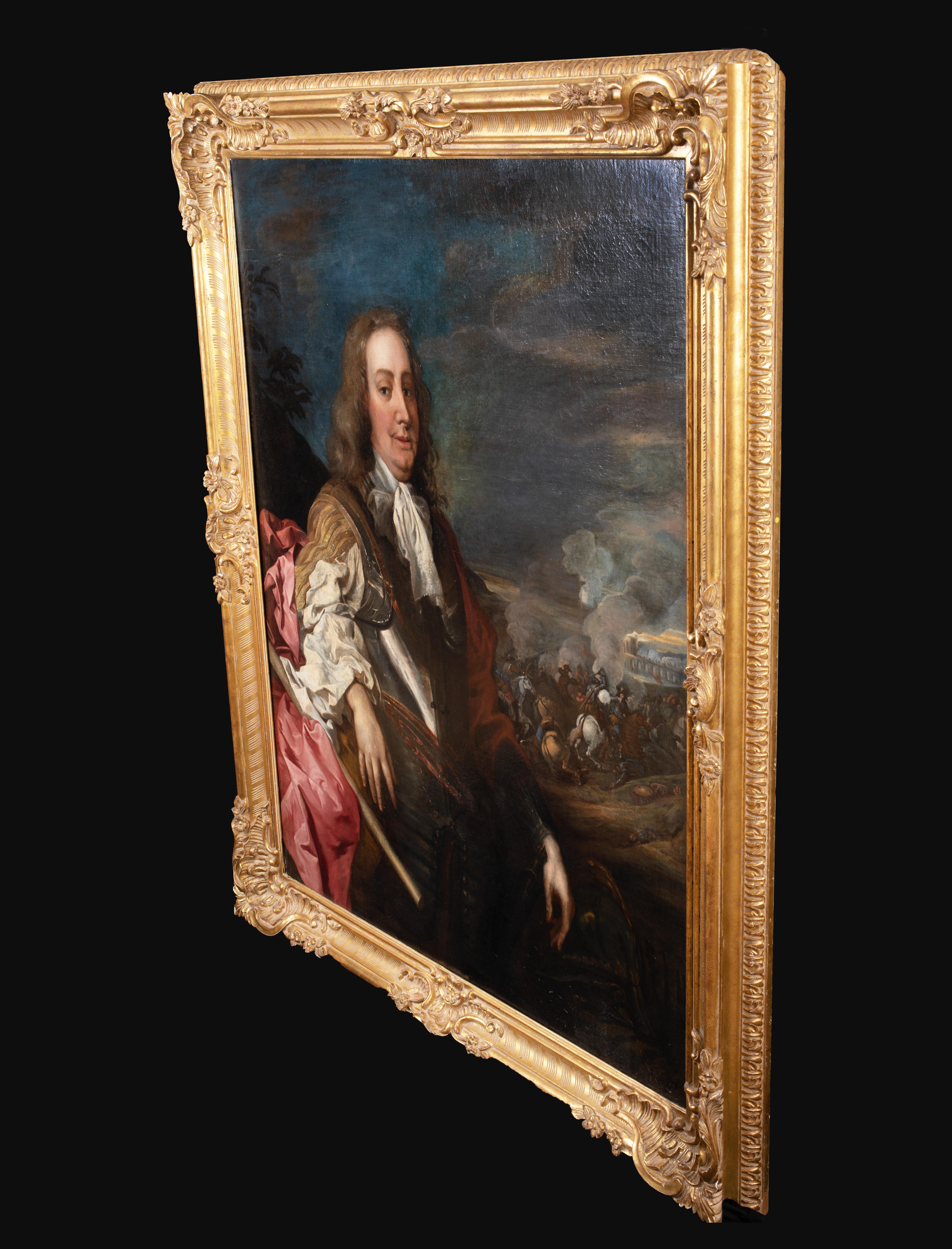 Portrait du général George Monck, 1er Duke d'Albermarle (1608-1670) en vente 5