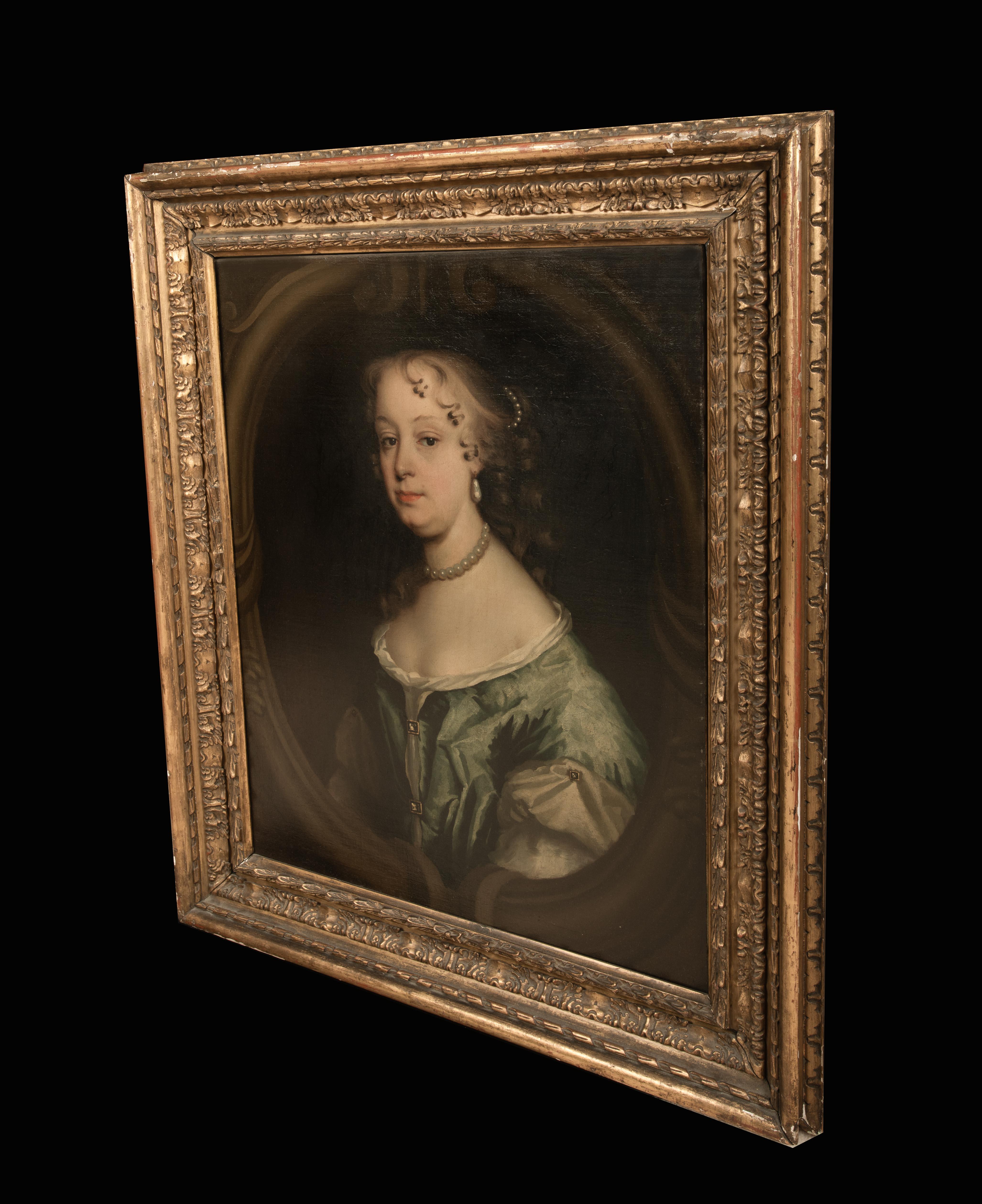 Portrait Of Mary Wither Of Andwell, 17th Century  Jacob Huysmans (1633–1696)  For Sale 9