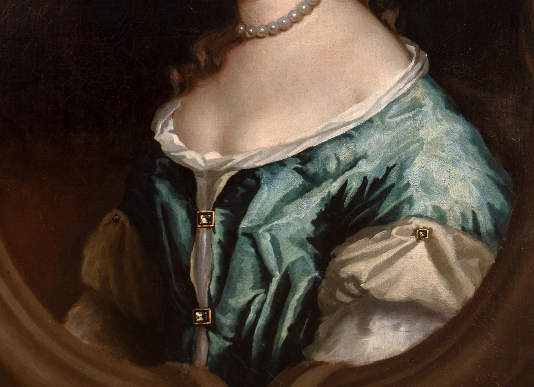 Ritratto di Mary Wither di Andwell, XVII secolo  Jacob Huysmans (1633-1696) in vendita 9
