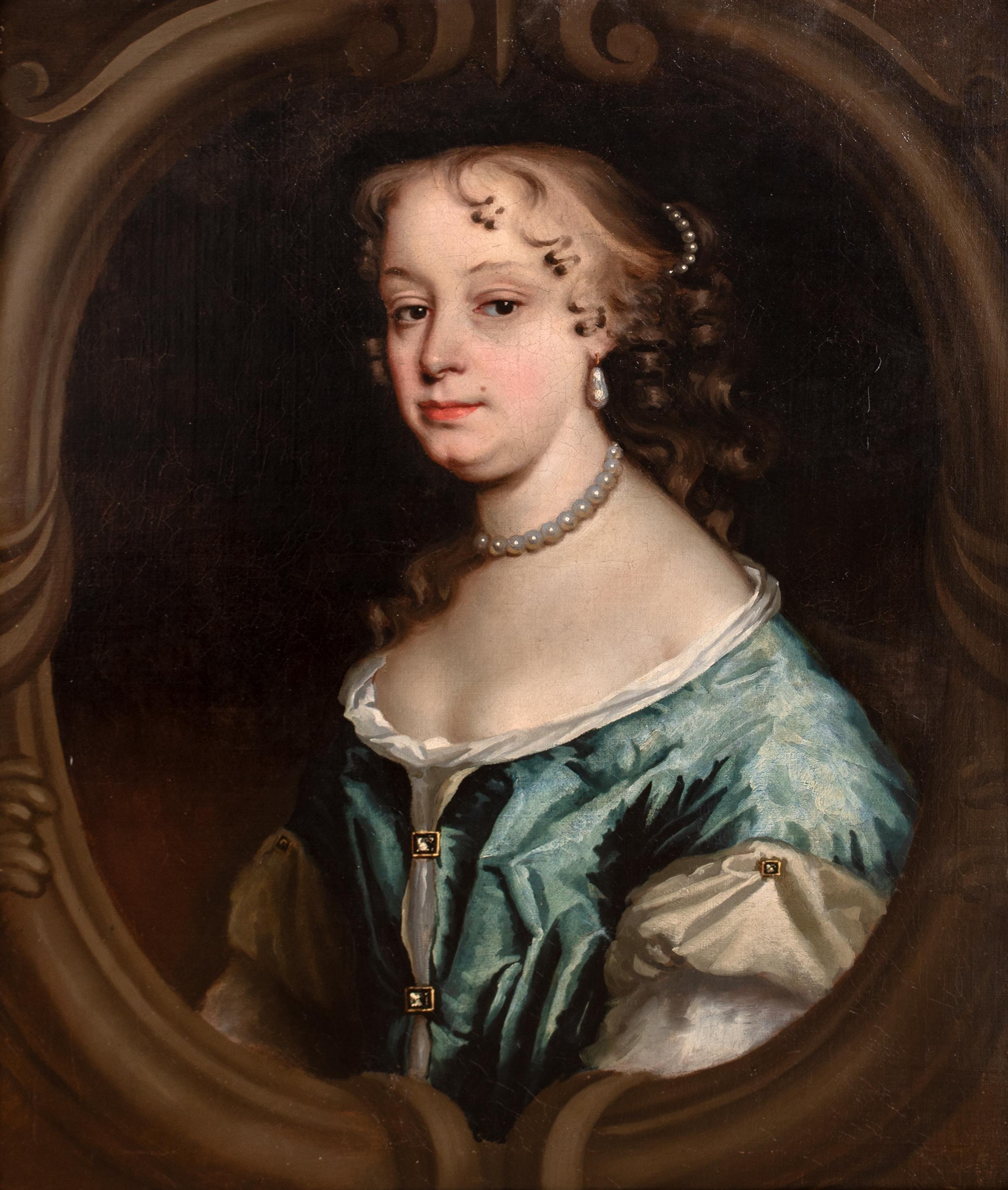 Ritratto di Mary Wither di Andwell, XVII secolo  Jacob Huysmans (1633-1696) in vendita 2