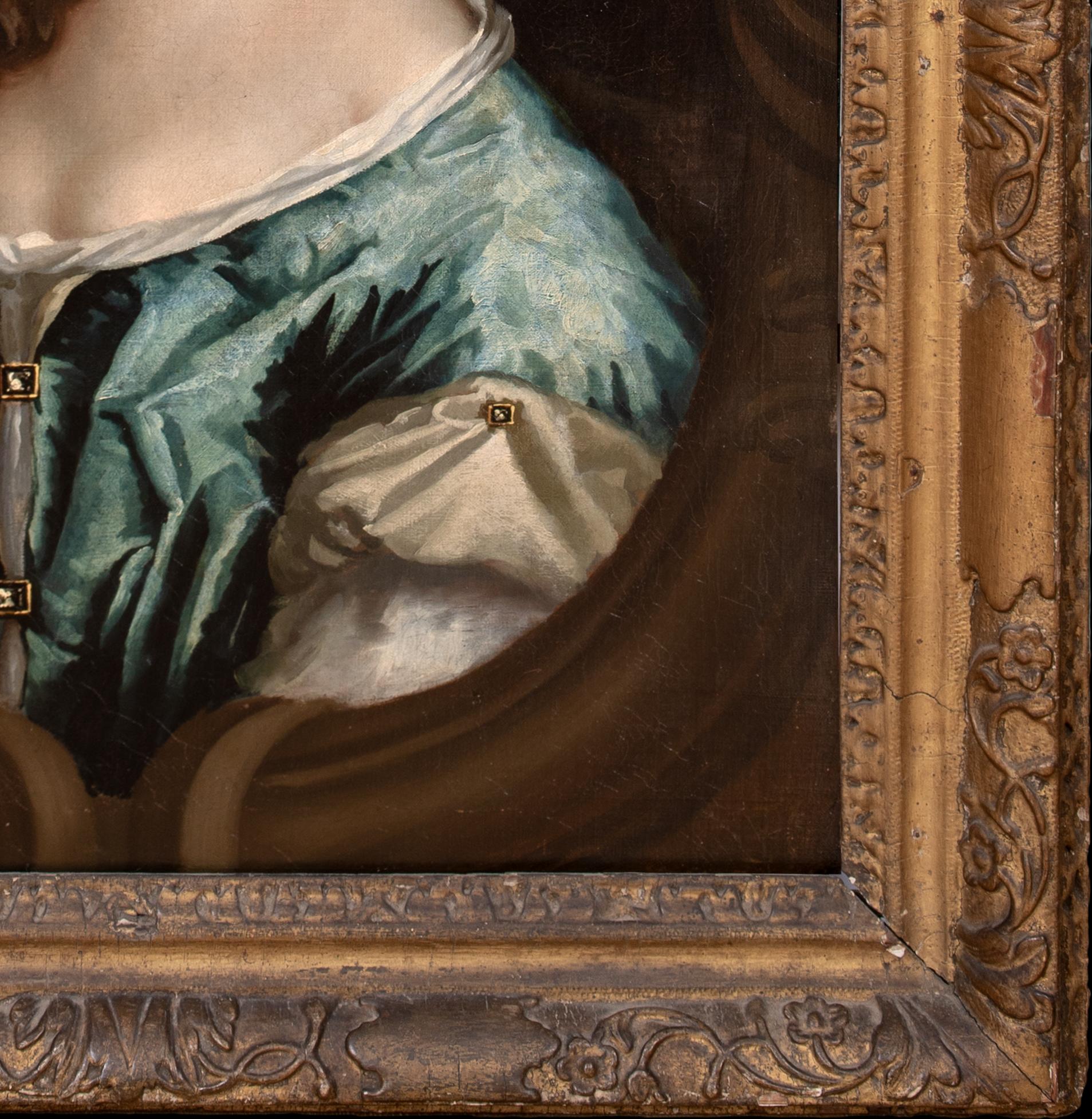 Ritratto di Mary Wither di Andwell, XVII secolo  Jacob Huysmans (1633-1696) in vendita 3
