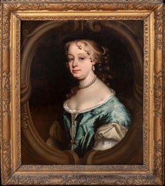 Retrato de Mary Wither de Andwell, siglo XVII  Jacob Huysmans (1633-1696)
