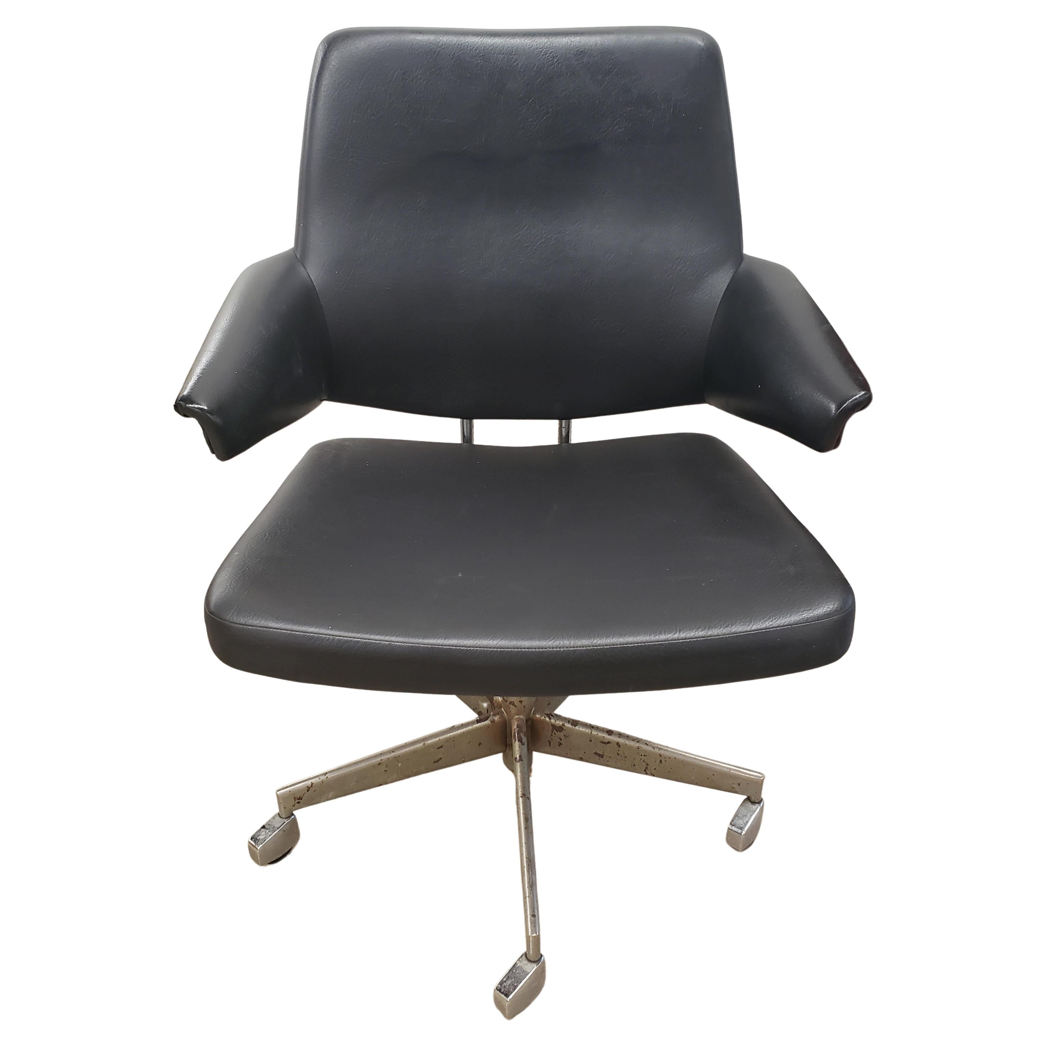 Other Jacob Jensen for Labofa Black Leather Office Chair For Sale