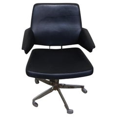 Used Jacob Jensen for Labofa Black Leather Office Chair