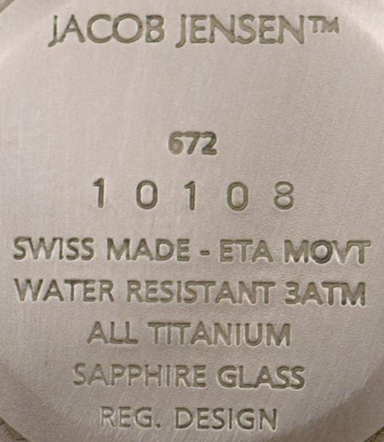 jacob jensen watch
