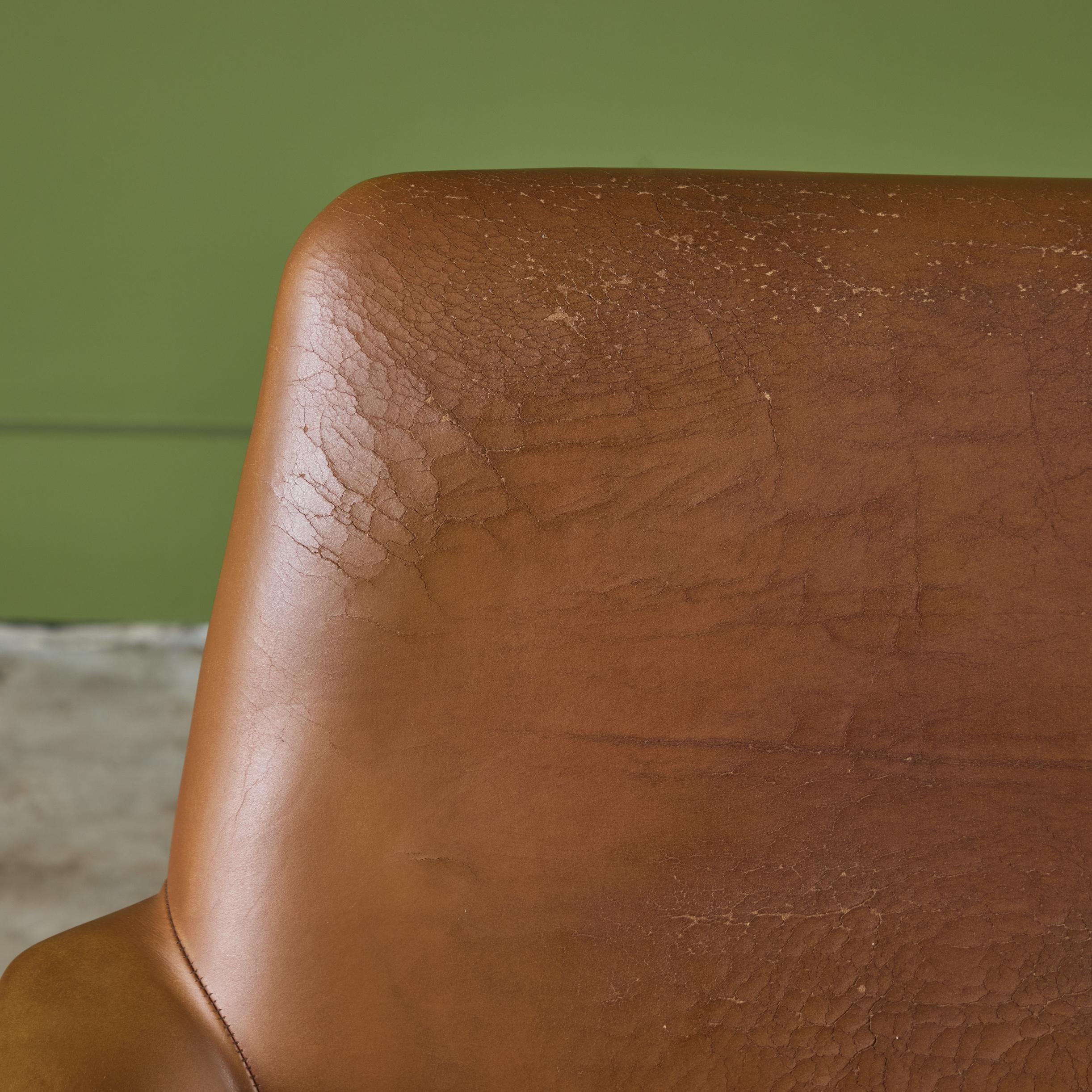 Jacob Jensen Leather Desk Chair For Labofa 5