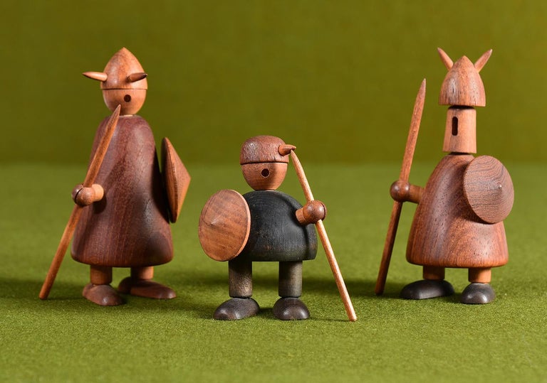 Jacob Jensen Vikings, Set of Three, 1950s For Sale at 1stdibs