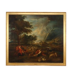 Peter Paul Rubens, copy from, Oil on Canvas , "L'arc en ciel" XVIII Century