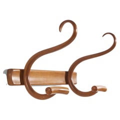 Antique Jacob & Josef Kohn, Coat Hanger, Wood, Vienna, Austria, 1890s