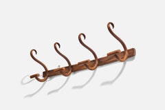 Jacob & Josef Kohn, Coat Rack, Wood, Vienna, Austria, 1890s