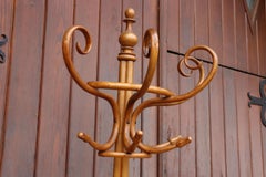 Jacob & Joseph Kohn Semi-spherical Coat Rack In Bentwood