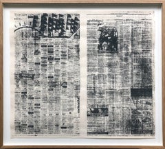 Untitled 11, silkscreen on archival newsprint