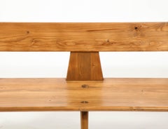 Jacob Kielland Brandt Pine Bench, Sweden 1960's