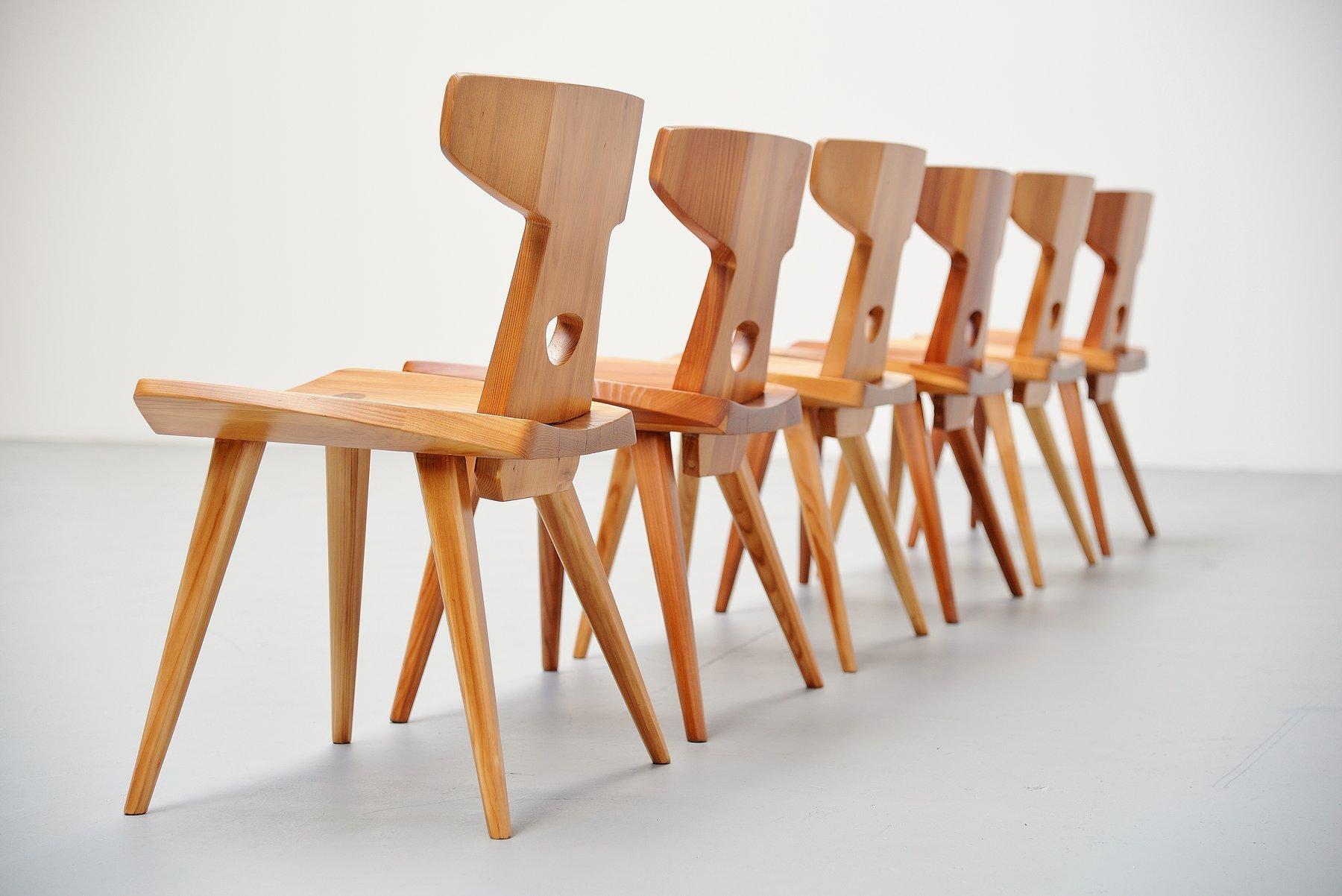 Mid-Century Modern Jacob Kielland-Brandt Chairs for I Christiansen, Denmark, 1960