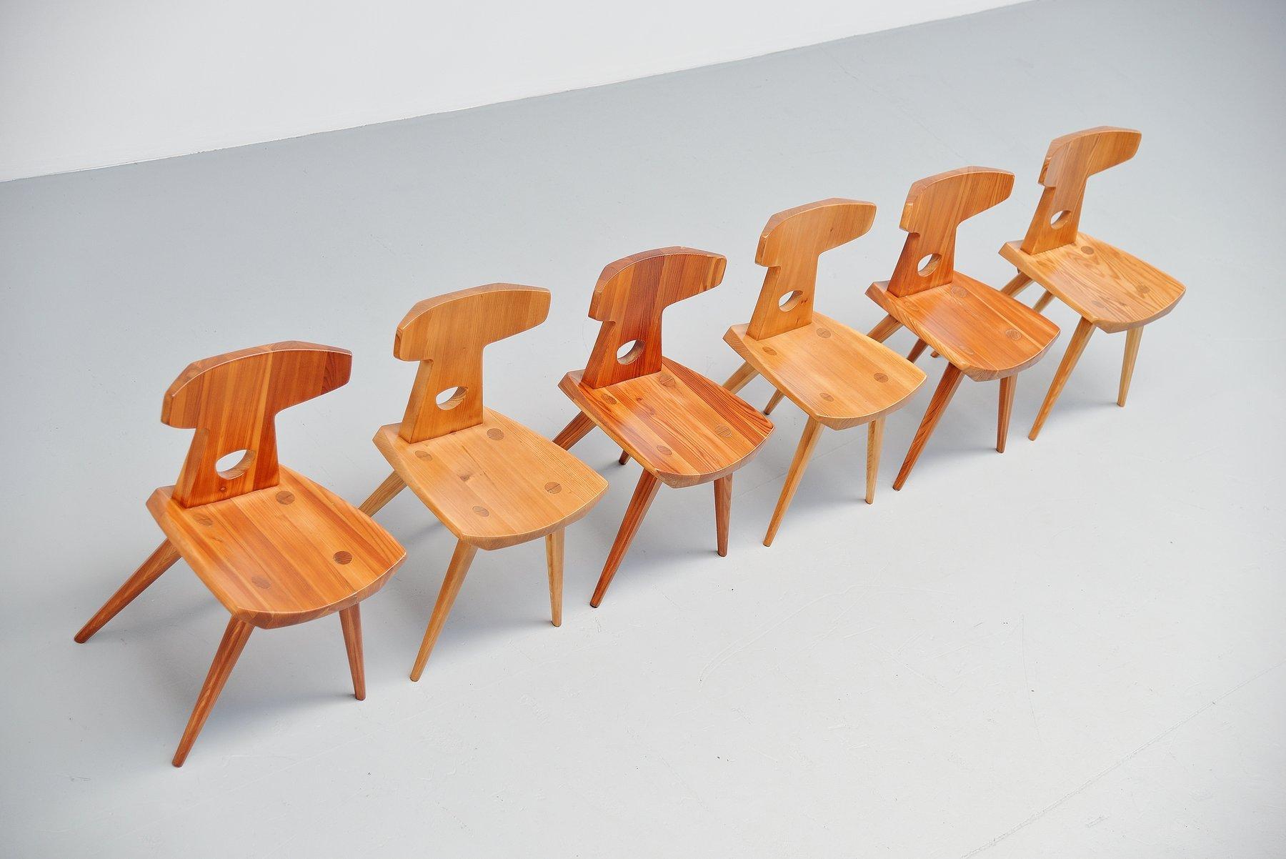 Danish Jacob Kielland-Brandt Chairs for I Christiansen, Denmark, 1960