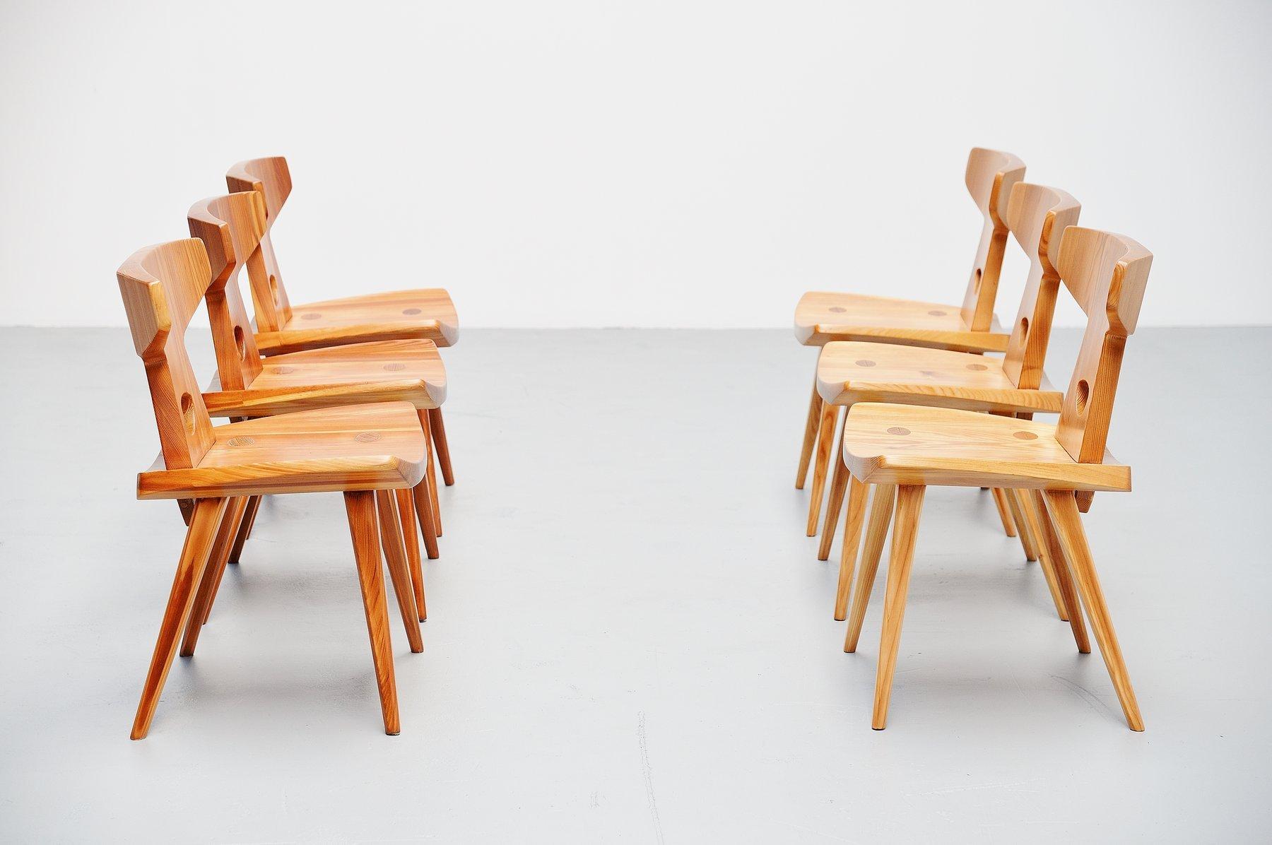 Mid-20th Century Jacob Kielland-Brandt Chairs for I Christiansen, Denmark, 1960