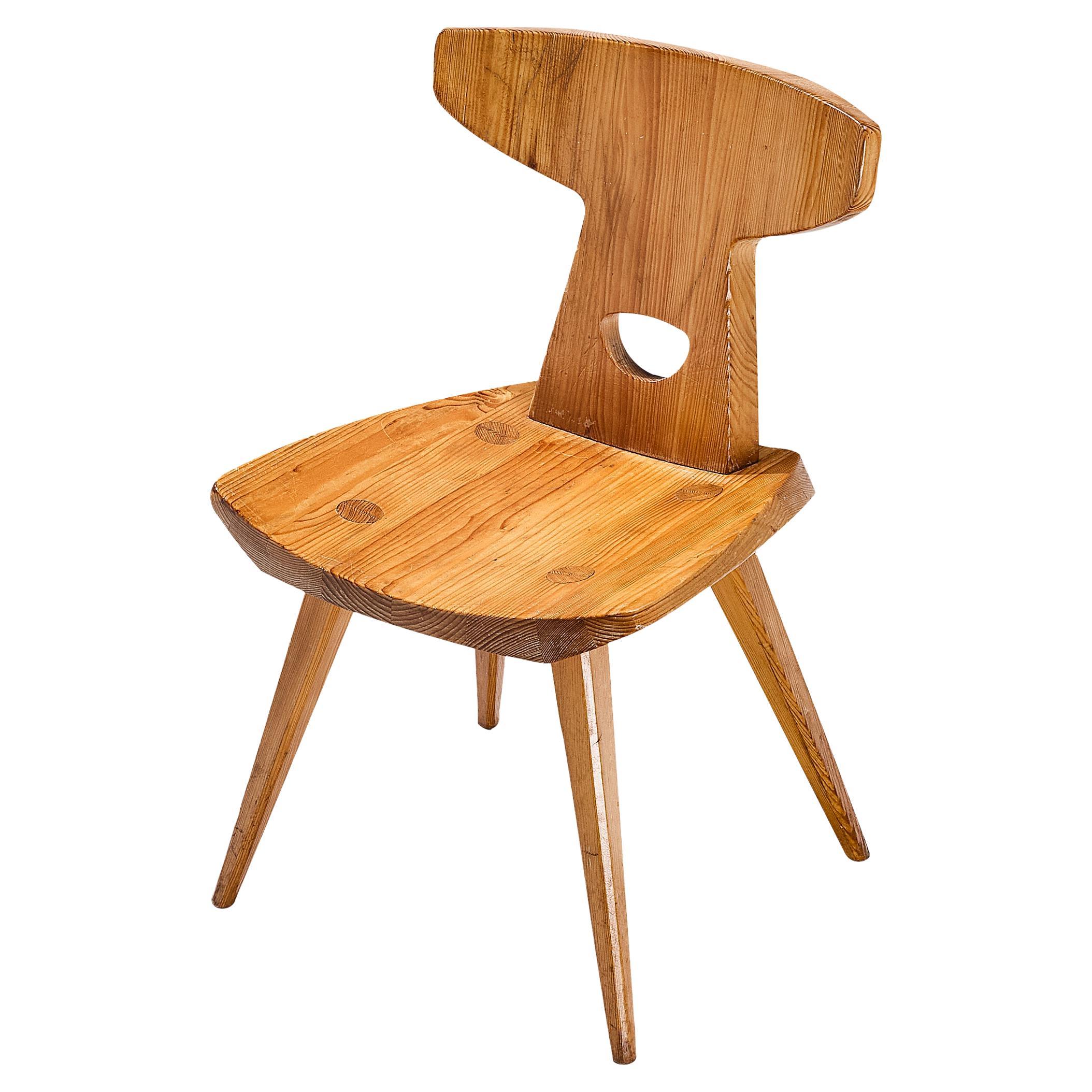 Jacob Kielland-Brandt Dining Chair in Solid Pine
