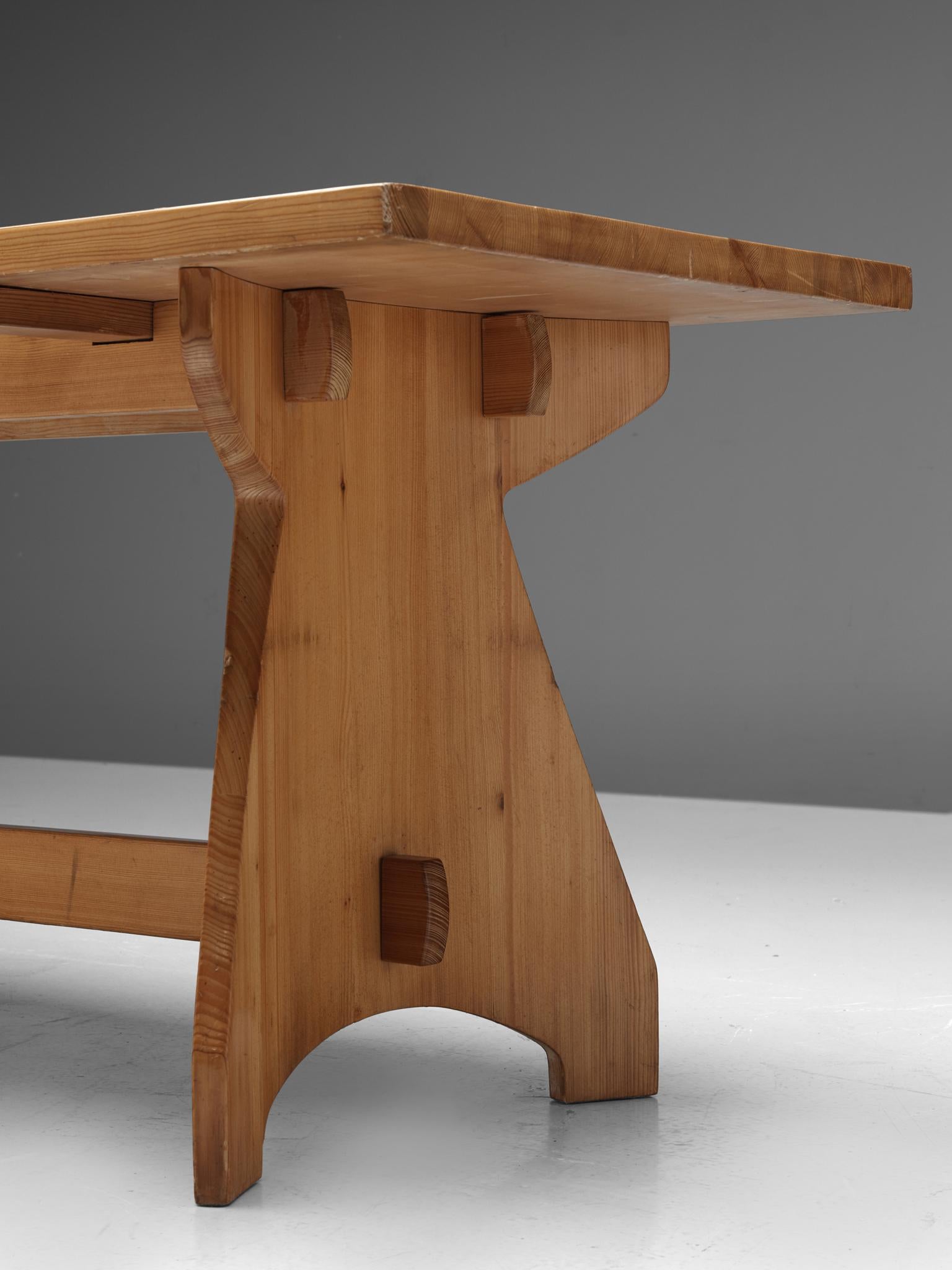 Jacob Kielland-Brandt Dining Table in Solid Pine 1