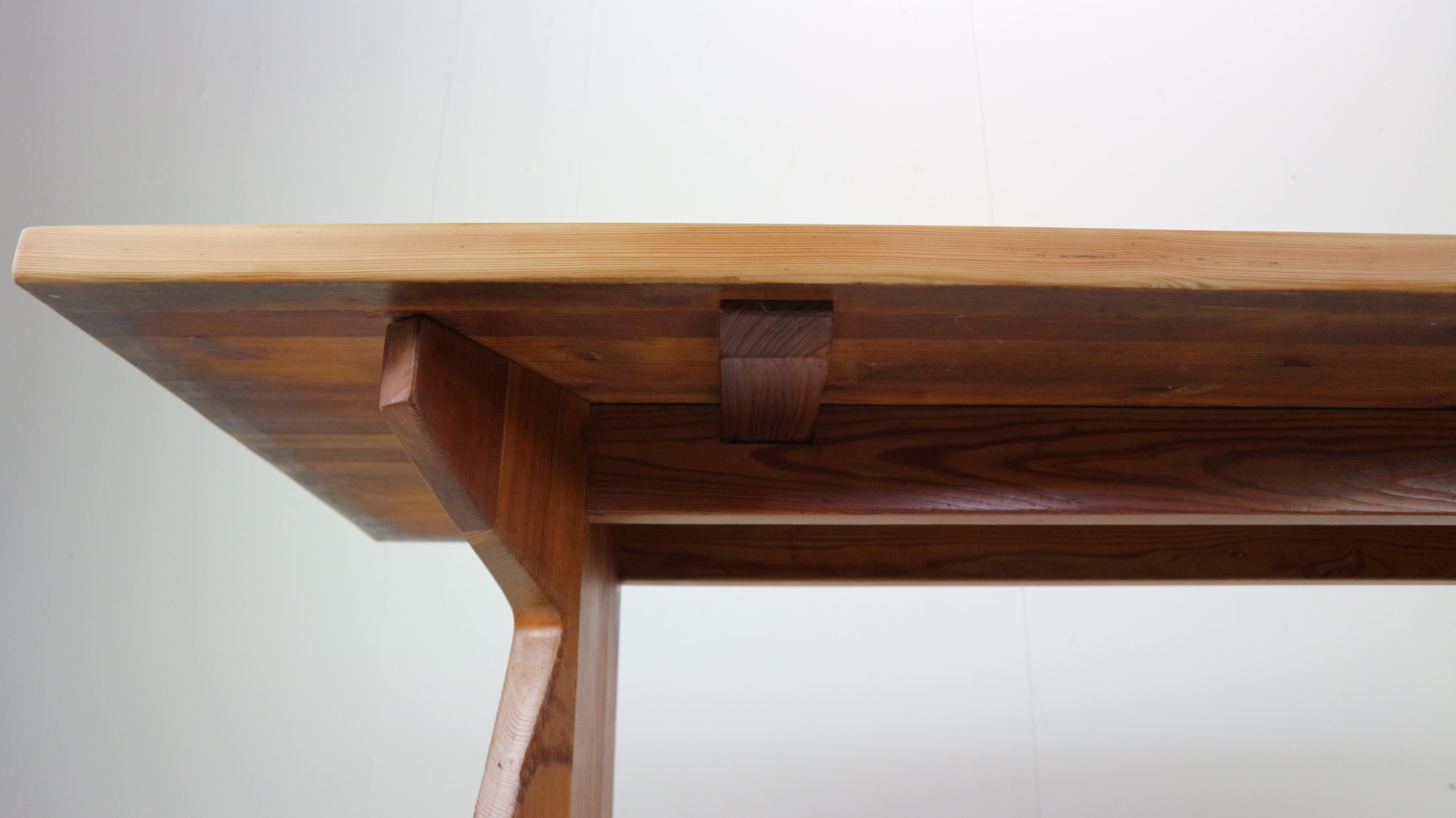 Mid-20th Century Jacob Kielland Brandt table handcrafted for Christiansen, 1960s