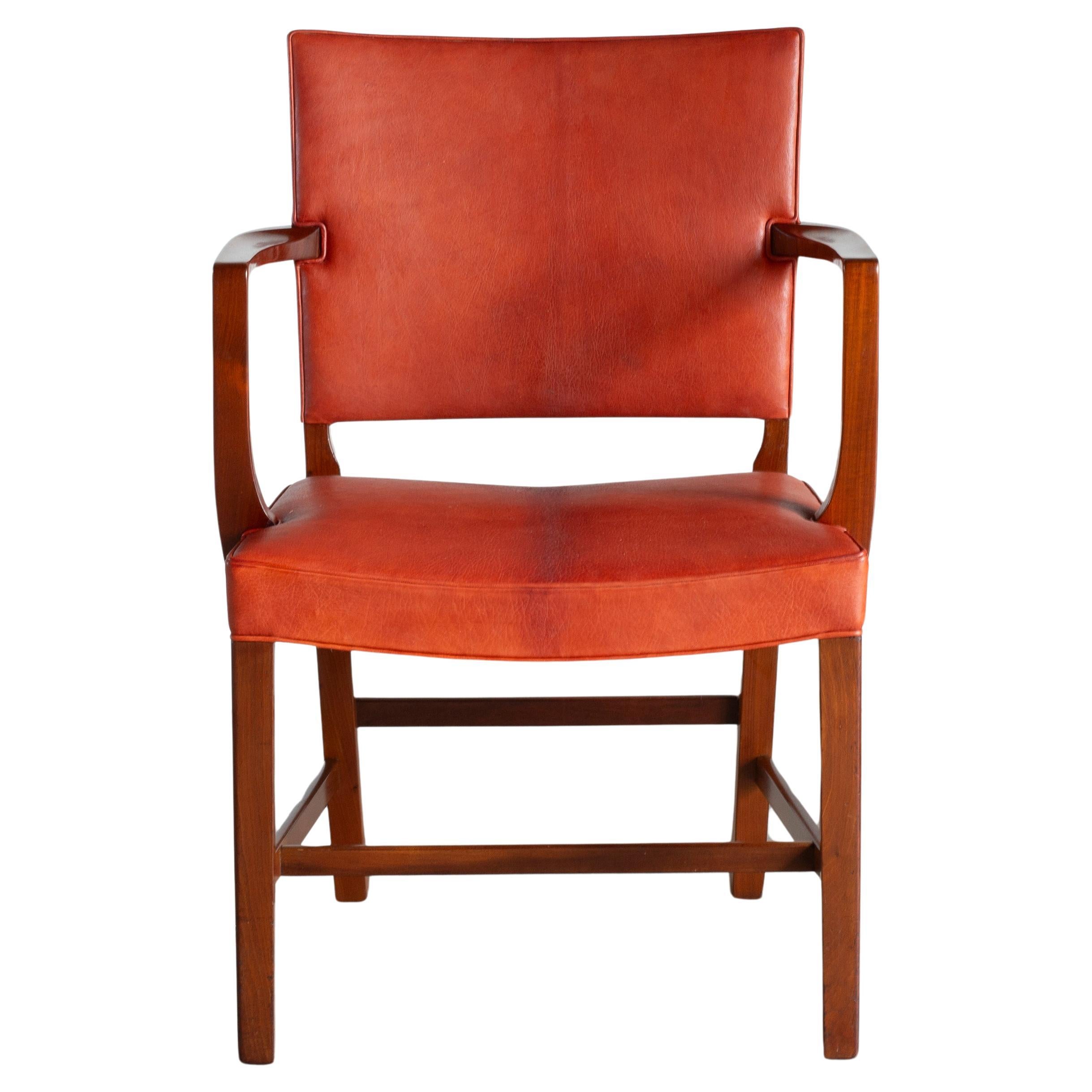 Fauteuil Jacob Kjaer en acajou en vente