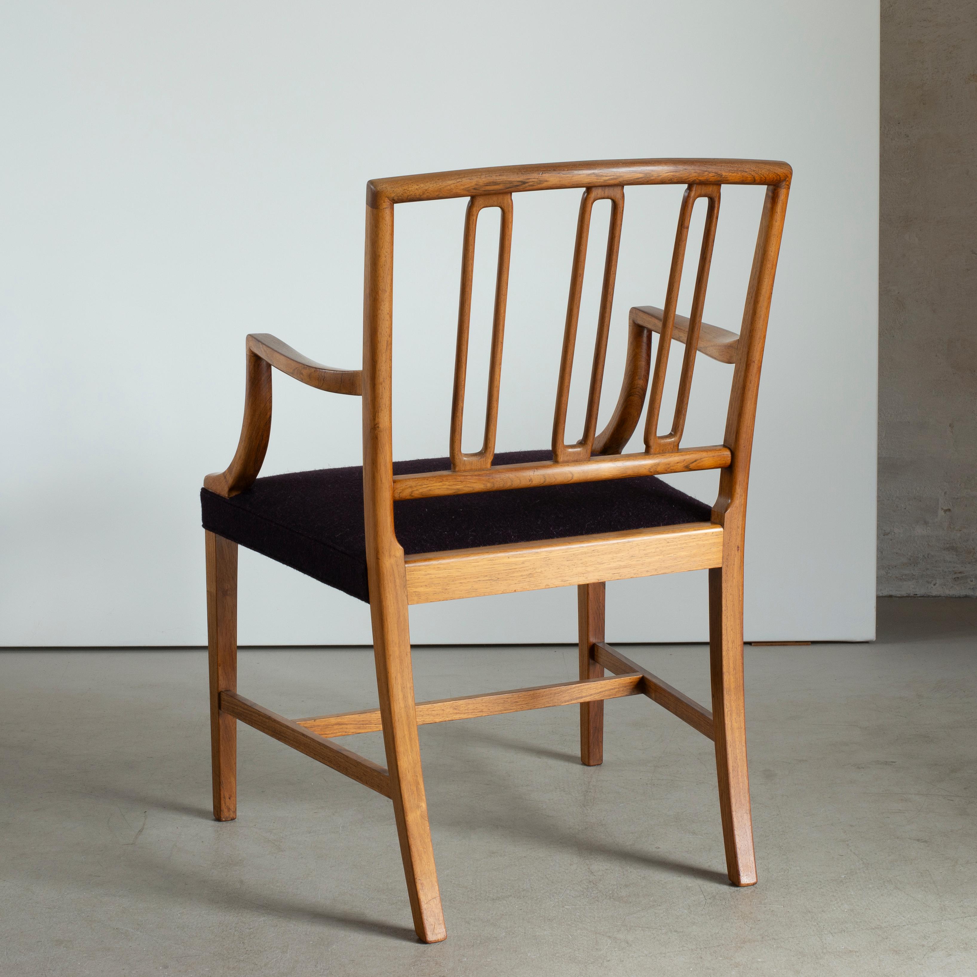Jacob Kjaer Sessel aus Palisanderholz (Skandinavische Moderne) im Angebot