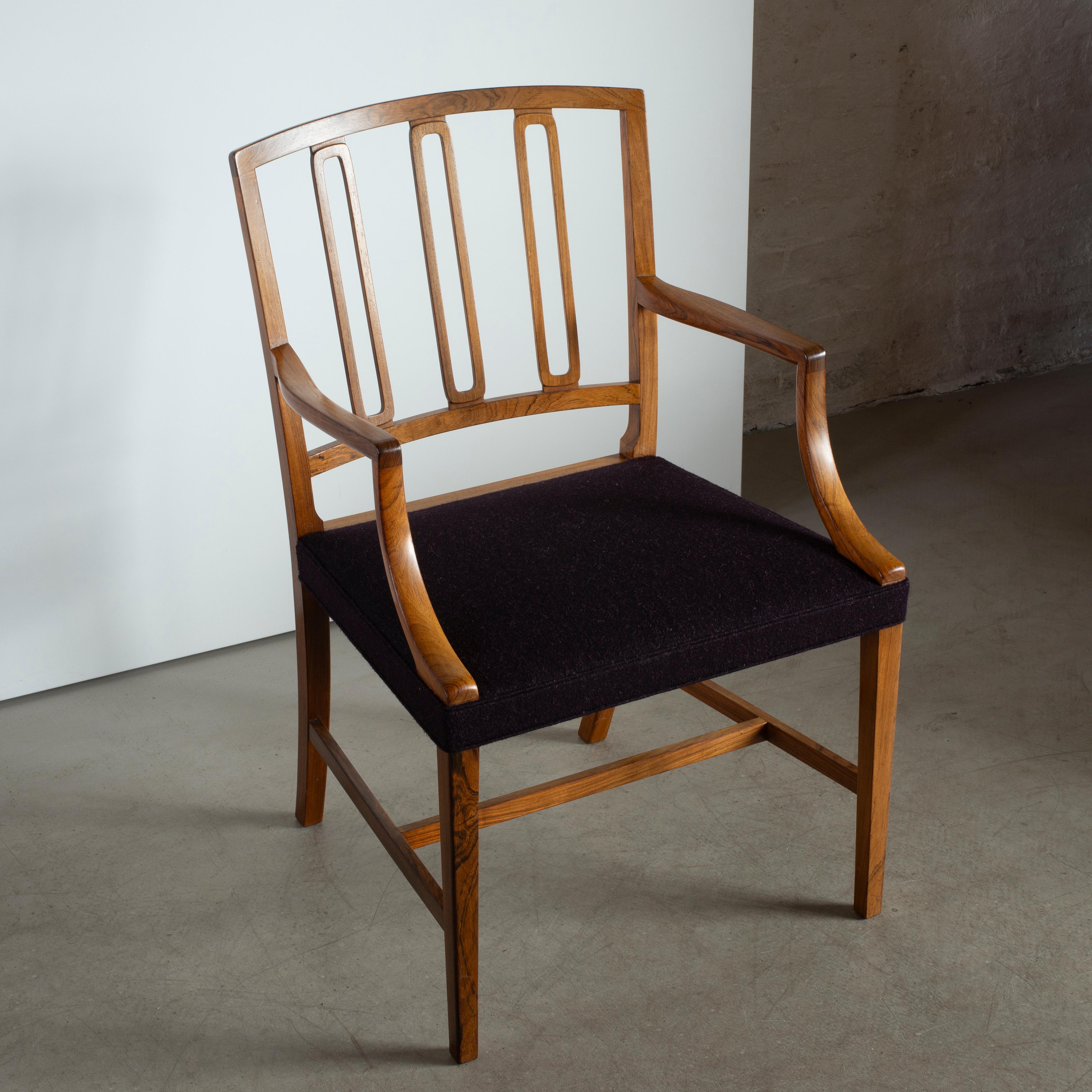 Jacob Kjaer Sessel aus Palisanderholz (Dänisch) im Angebot