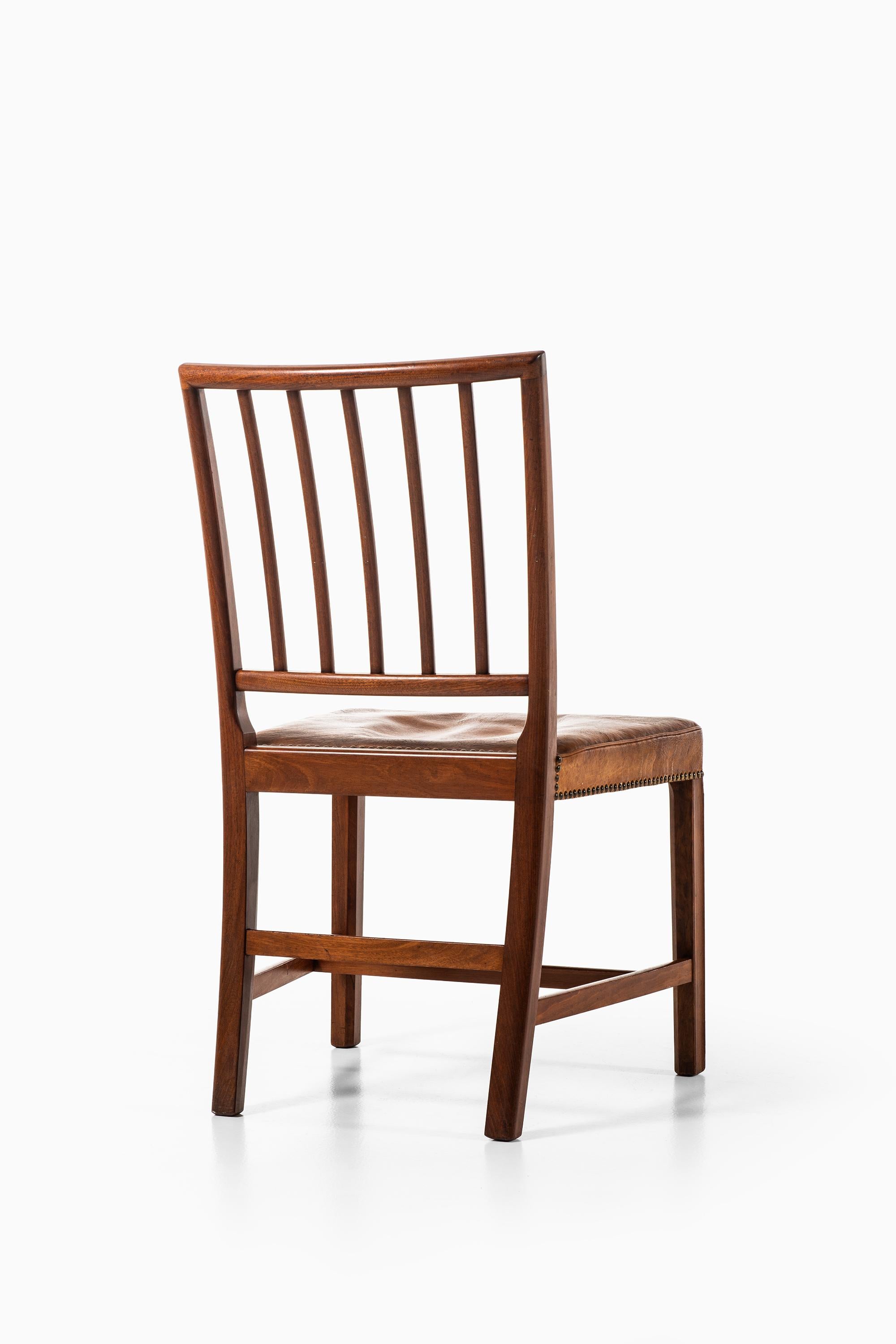 Jacob Kjær Dining Chairs Model Paris Produced by Cabinetmaker Jacob Kjær 2