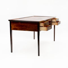 Jacob Kjær Mid Century Rio Rosewood Free Standing Writing Desk (bureau sur pied en bois de rose)