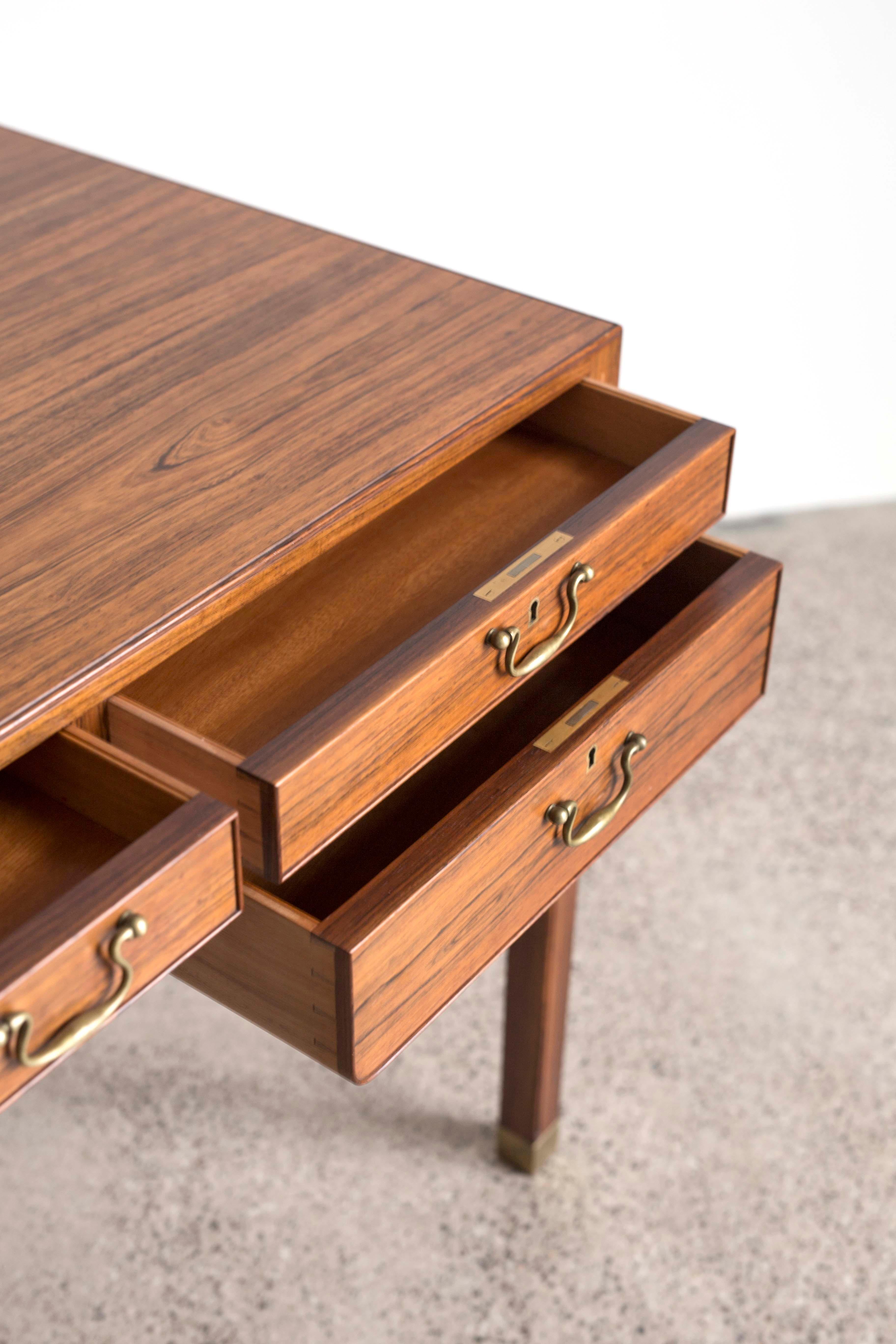 Scandinavian Modern Jacob Kjær Rosewood Desk