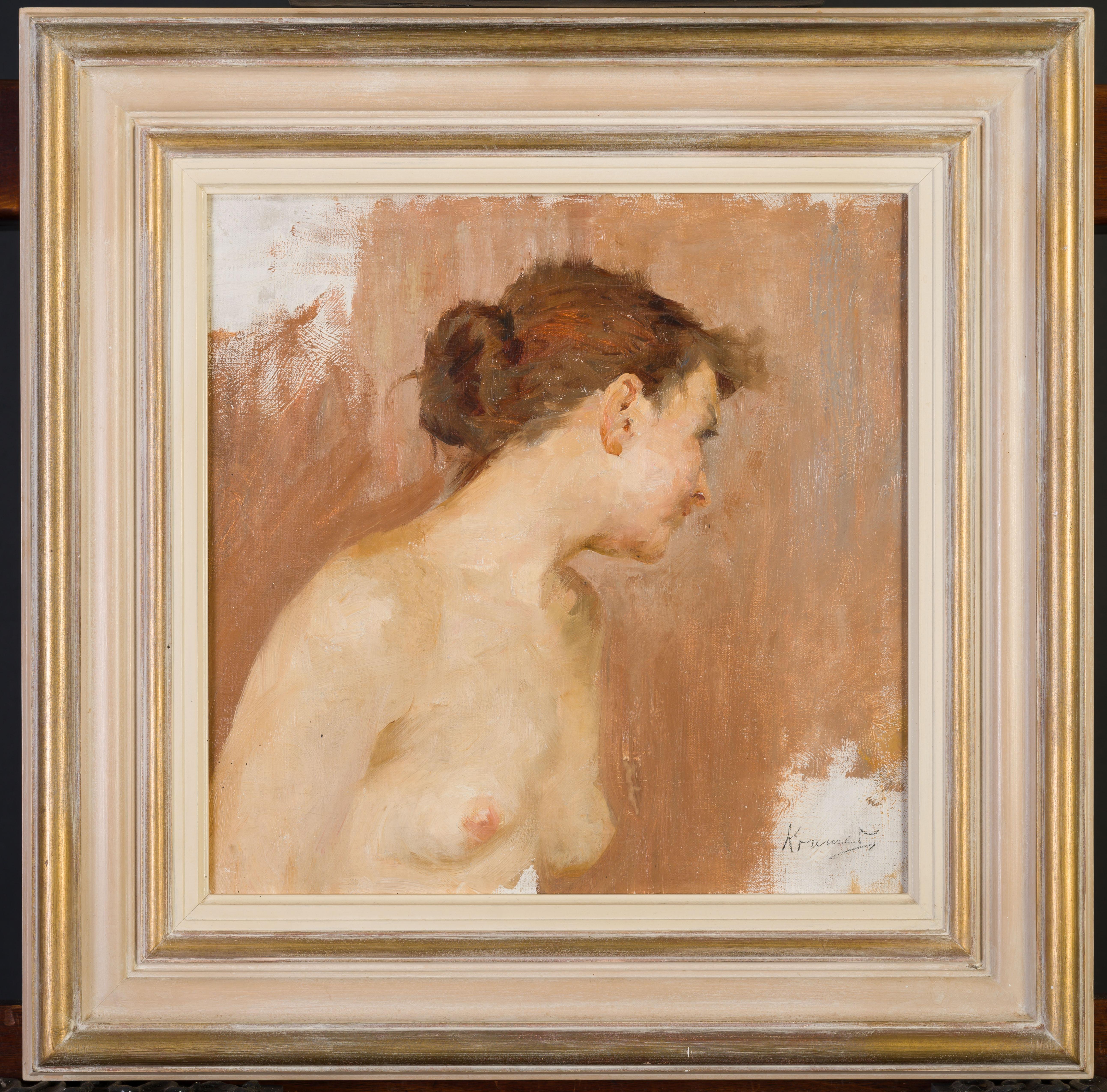 JACOB KRAMER Nude Painting - Nude