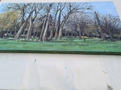 gloire délavée, peinture, acrylique sur toile