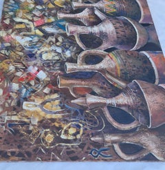 Jebena, Painting, Acrylic on Canvas