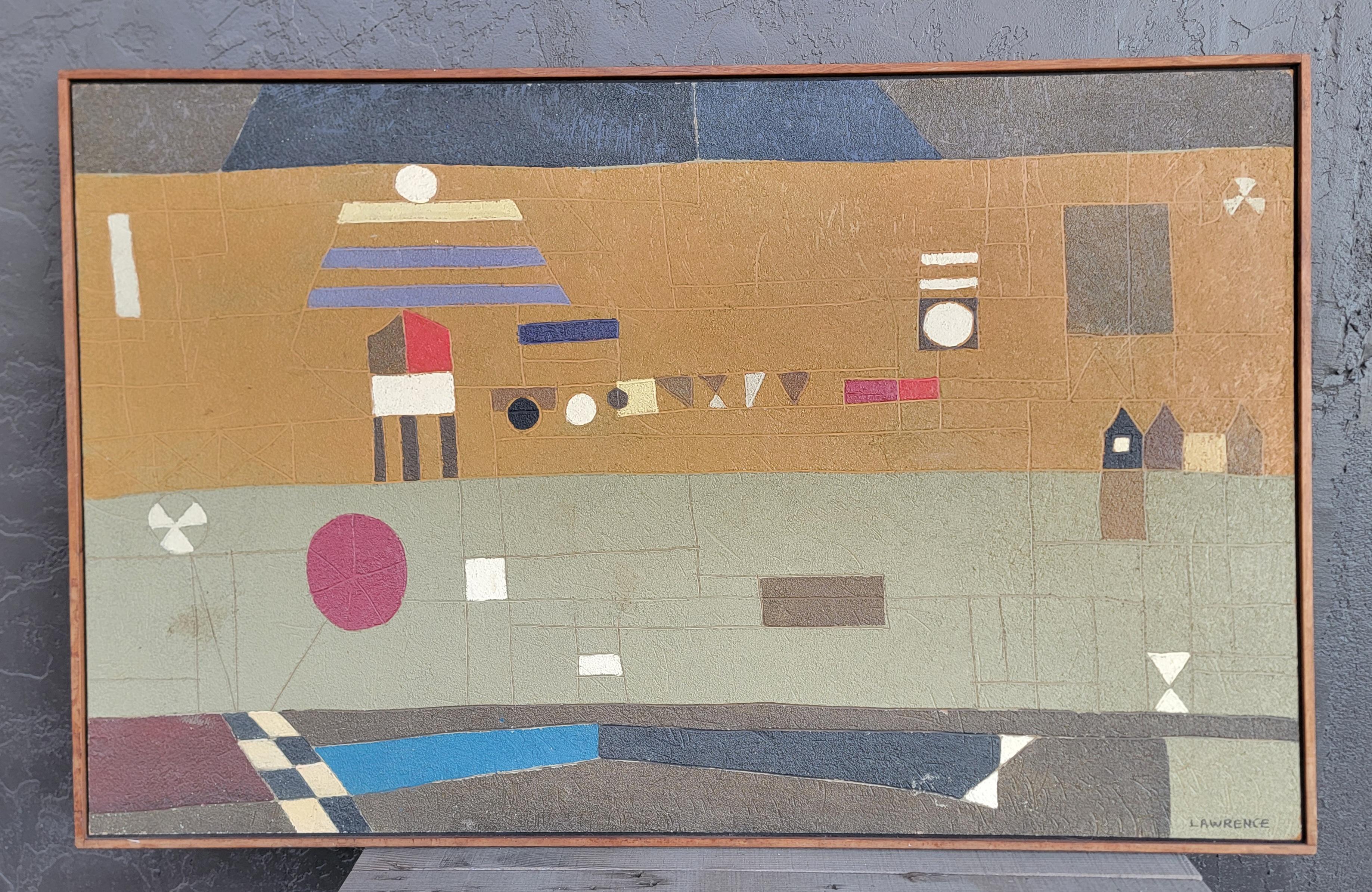 Jacob Lawrence Abstrakt Gemischte Medien Wandkunst im Angebot 3