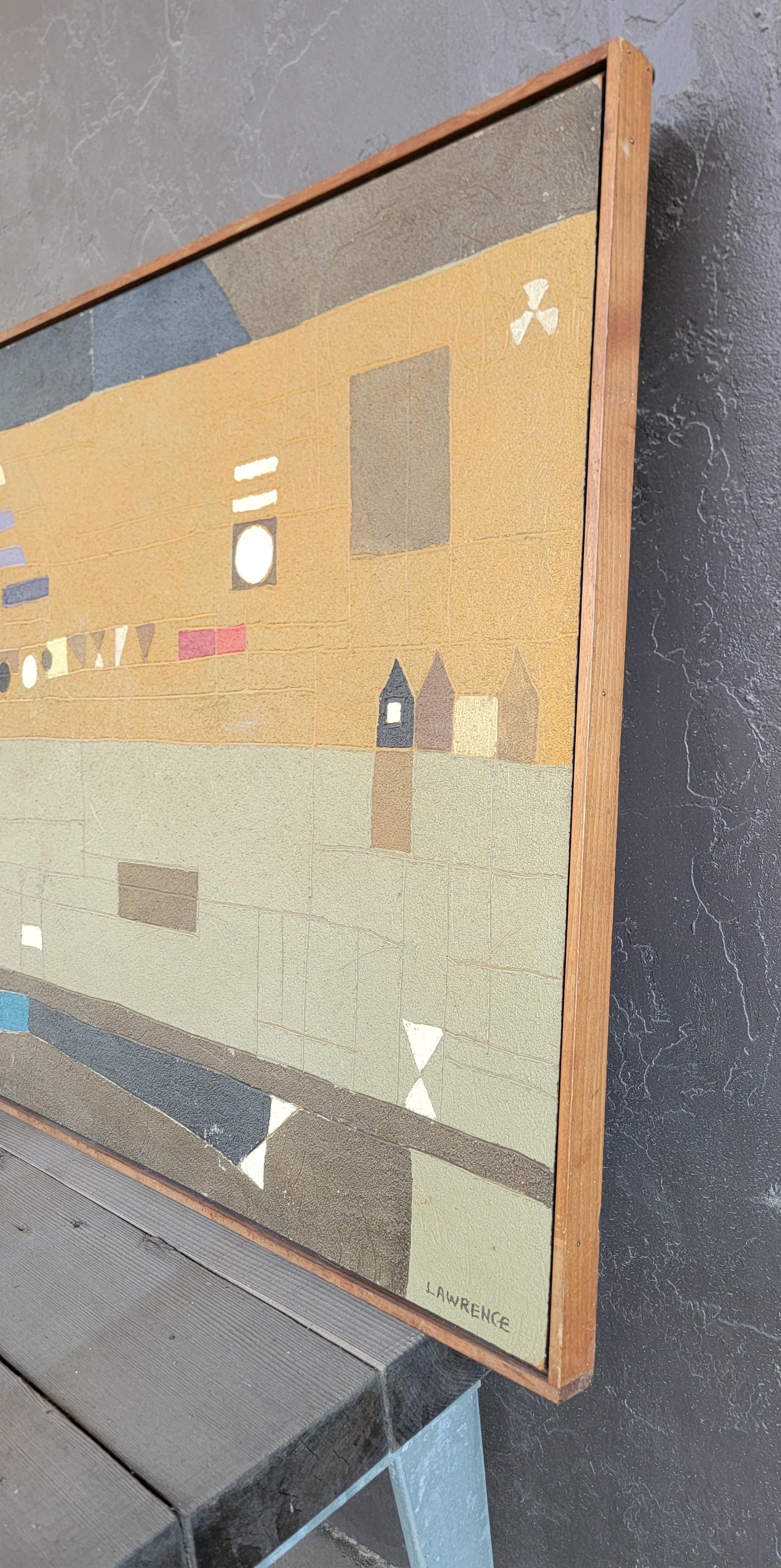 Jacob Lawrence Abstrakt Gemischte Medien Wandkunst im Angebot 2