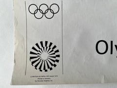 Jacob Lawrence Póster La carrera de relevos Litografía Juegos Olímpicos Múnich 1972