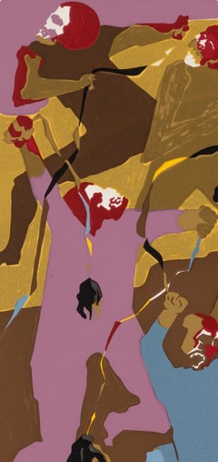 Jacob Lawrence, Playground, from Hiroshima, 1983