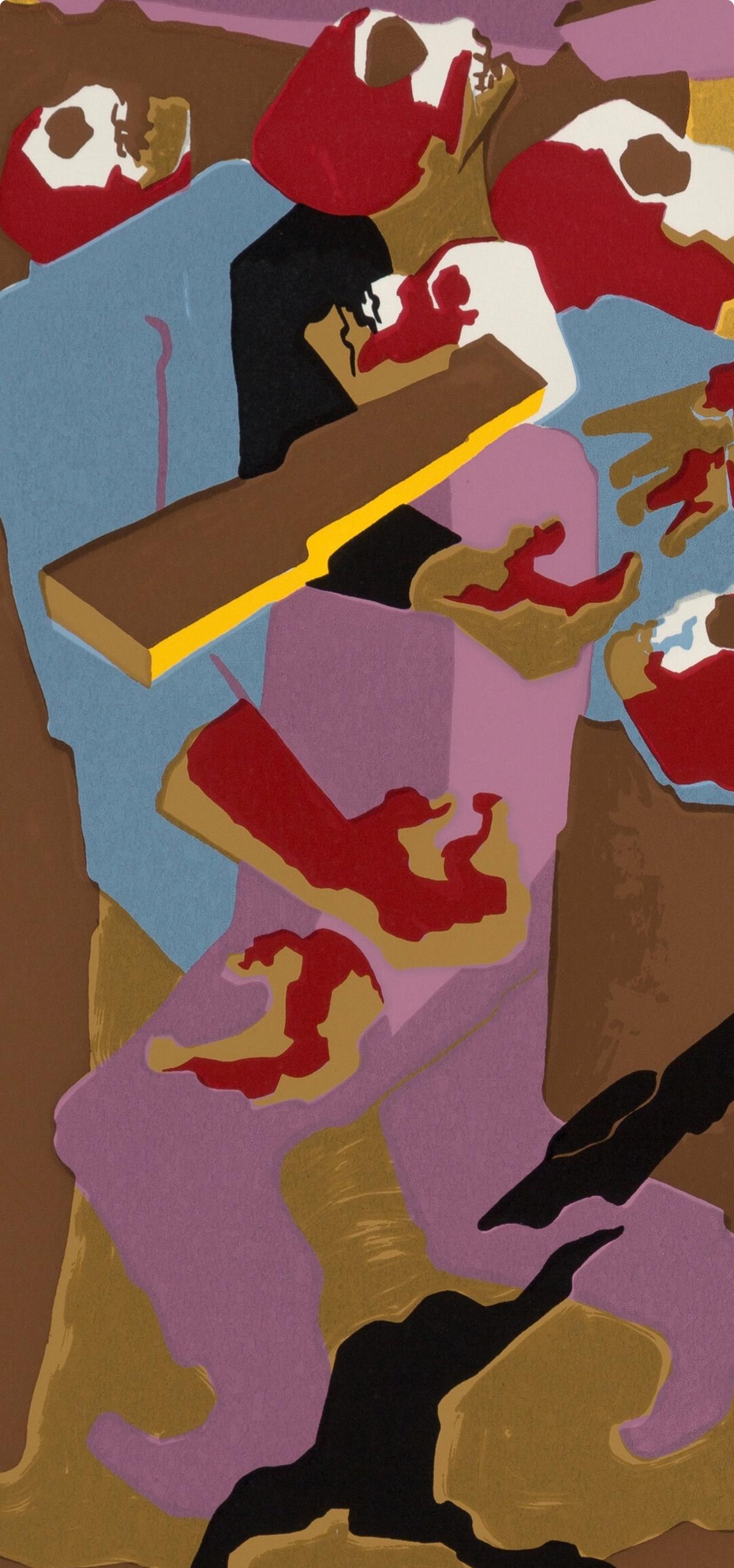 Composition, Hiroshima, Jacob Lawrence For Sale 1