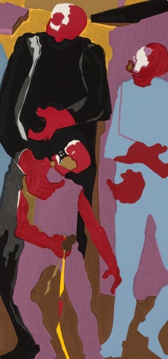 Jacob Lawrence, Boy with Kite, from Hiroshima, 1983