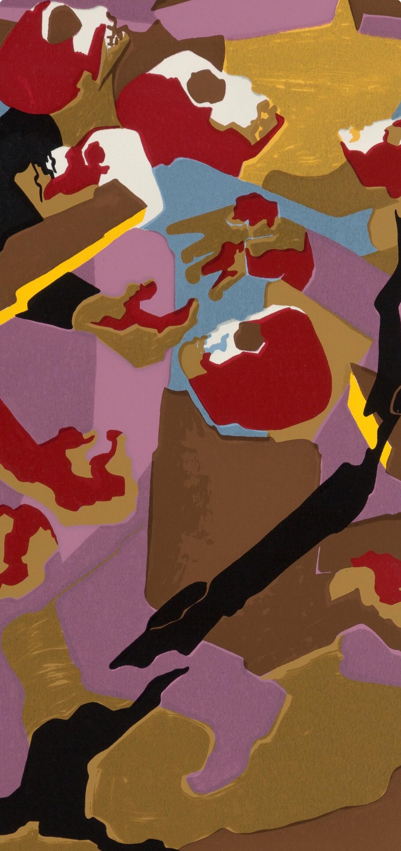 Composition, Hiroshima, Jacob Lawrence For Sale 2