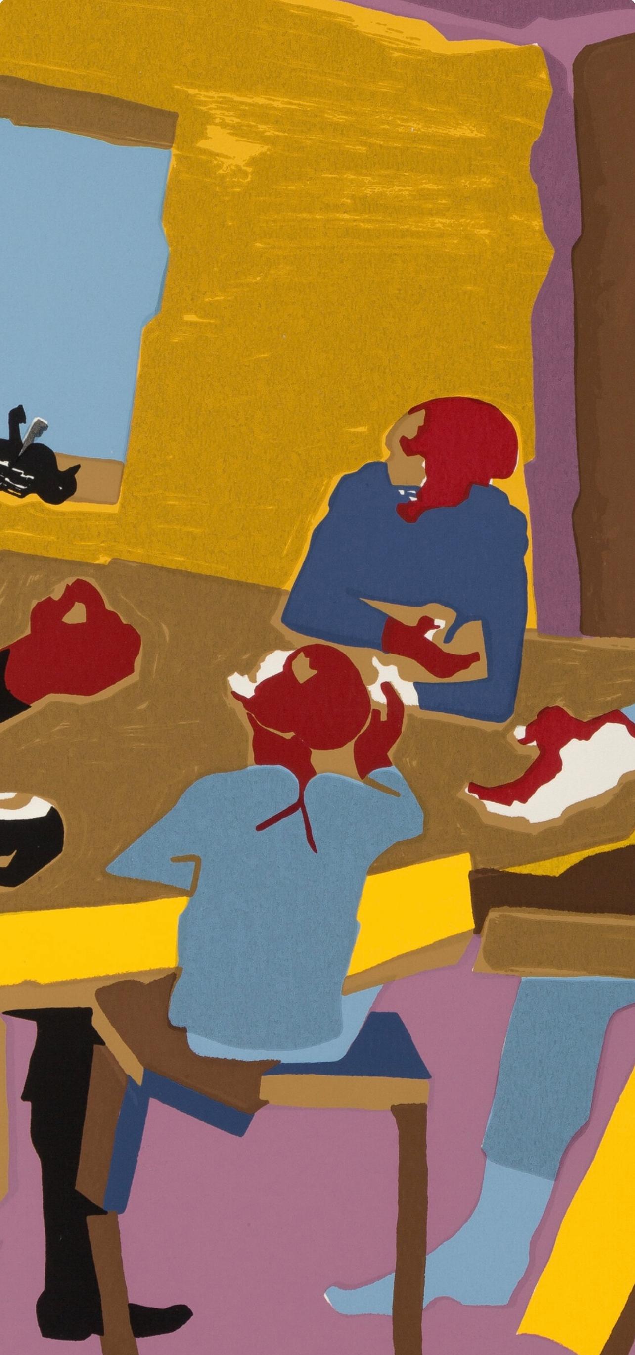 Zusammensetzung, Hiroshima, Jacob Lawrence im Angebot 2