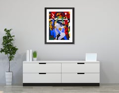 Jacob Lawrence Stained Glass Windows Signed 2000 Screenprint Edition of 135