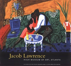 Jacob Lawrence "The Lovers" 1995- Lithographie offset