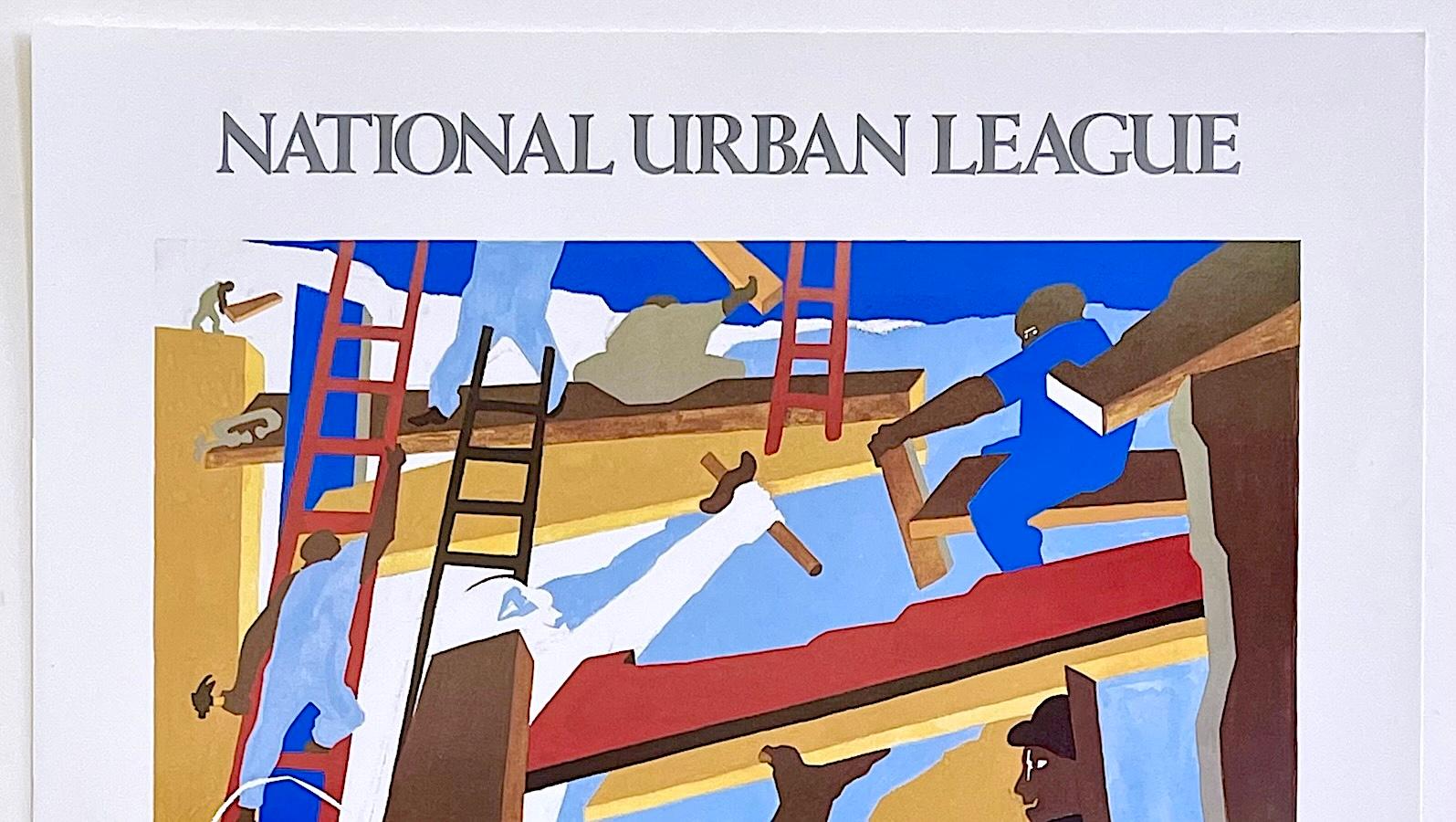 I COSTRUTTORI 1985 National Urban League, 1a edizione, Uomini che lavorano nell'edilizia 1