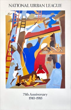 I COSTRUTTORI 1985 National Urban League, 1a edizione, Uomini che lavorano nell'edilizia