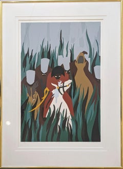 "The Capture, " Jacob Lawrence, Harlem Renaissance, Black Art, Haitian Series