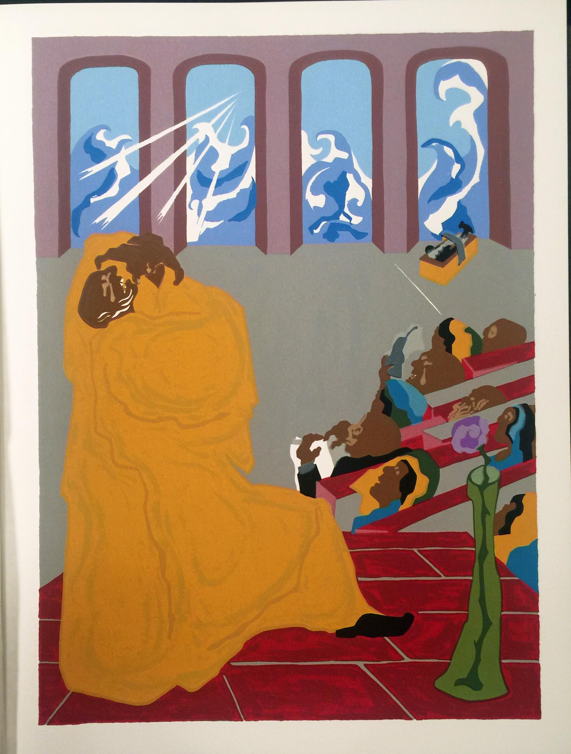 THE FIRST BOOK OF MOSES, CALLED GENESIS.  - Print by Jacob Lawrence