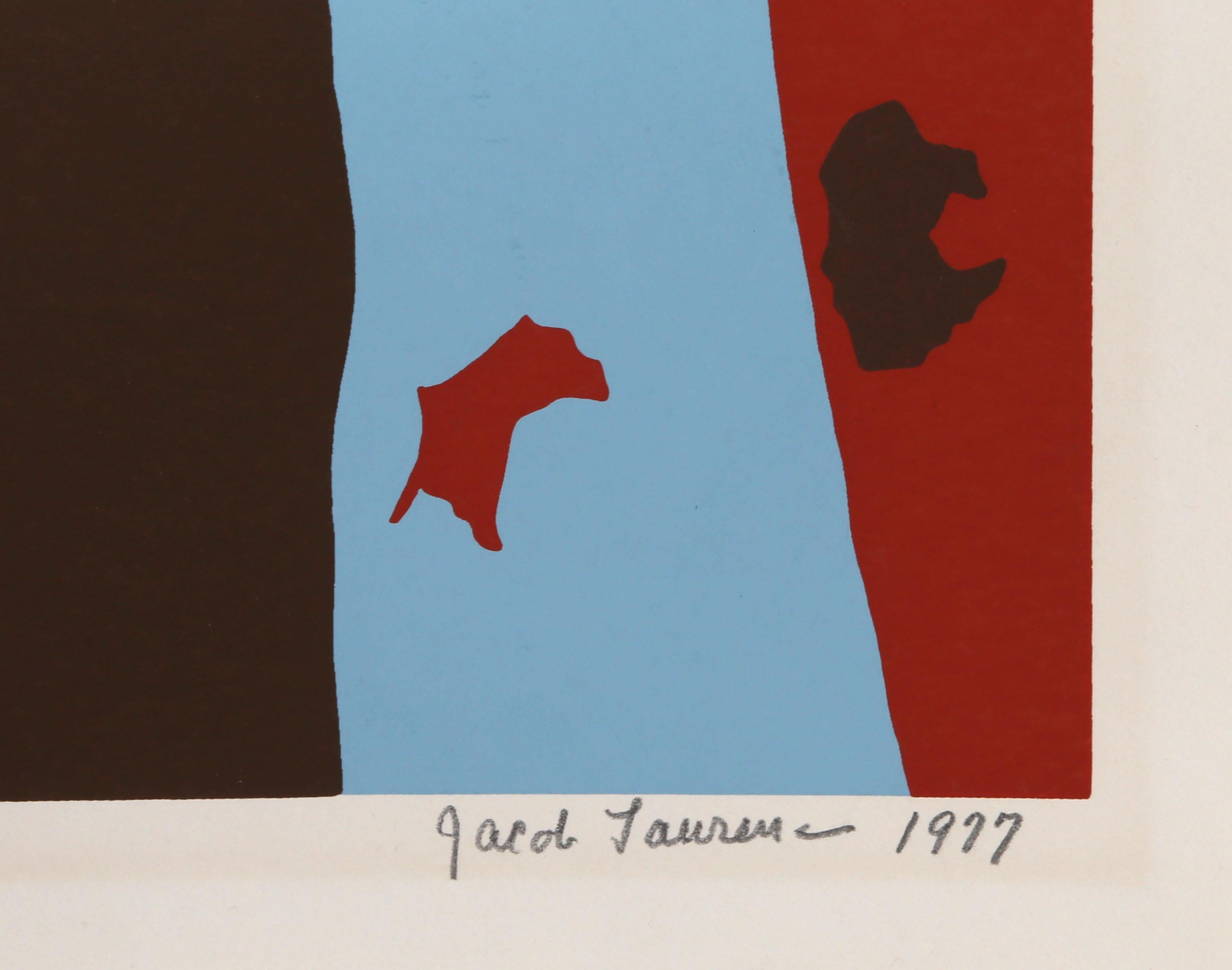 The Swearing In, Modern Print by Jacob Lawrence 2