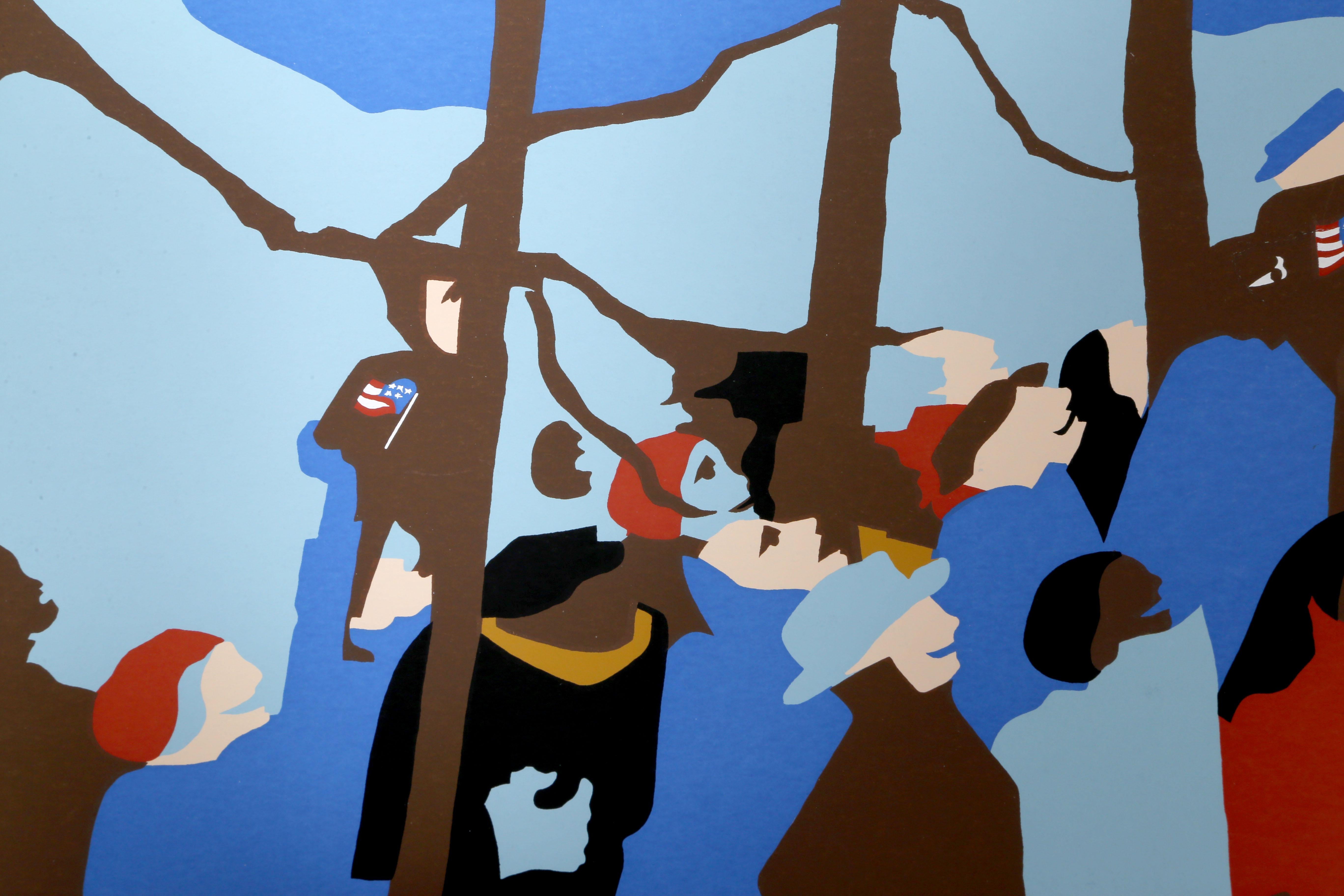 The Swearing In, Modern Print by Jacob Lawrence 4