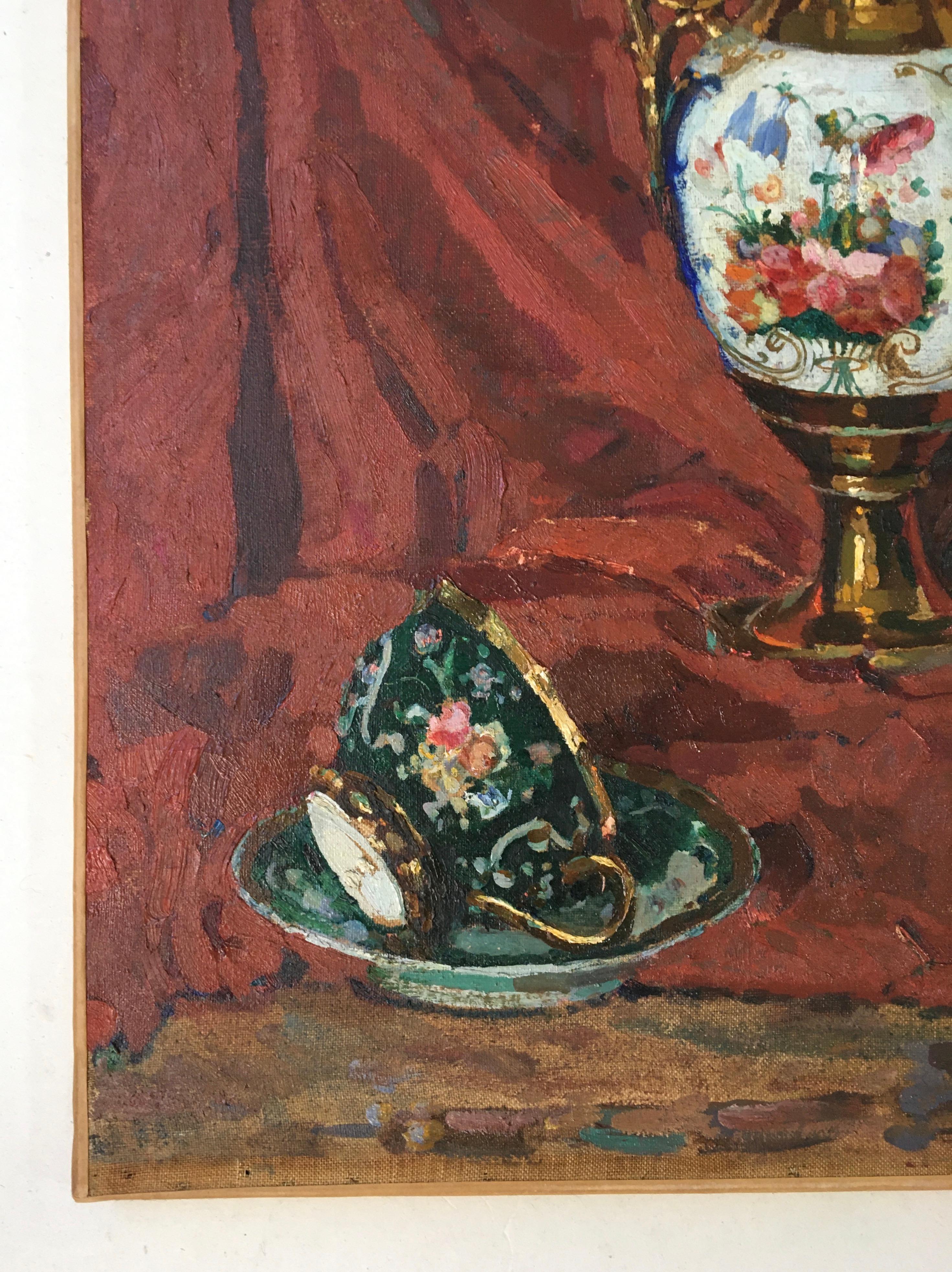 Still life, school of Paris, early twentieth 4