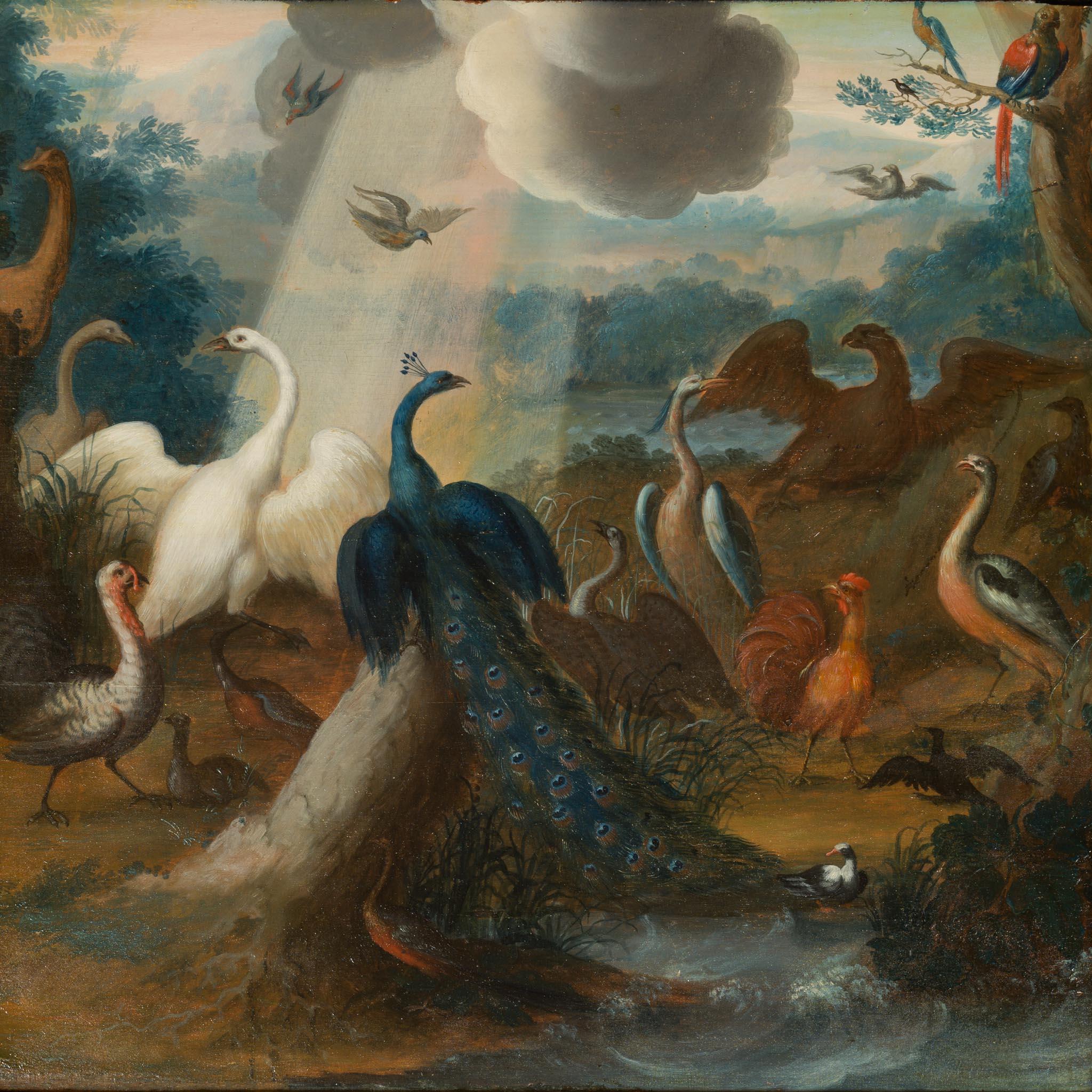 The Bird Concert – After Jacob Savery - Old Masters Painting by Jacob Savery I